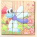 Wooden Cube 3D Puzzle 6 in 1 with a Tray Developing fine Motor Skills and Memory of Your Child Insects B07KWFTB3V